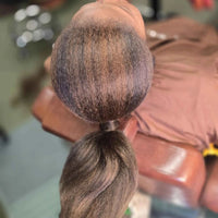 Copper Roast, copper brown crochet hair