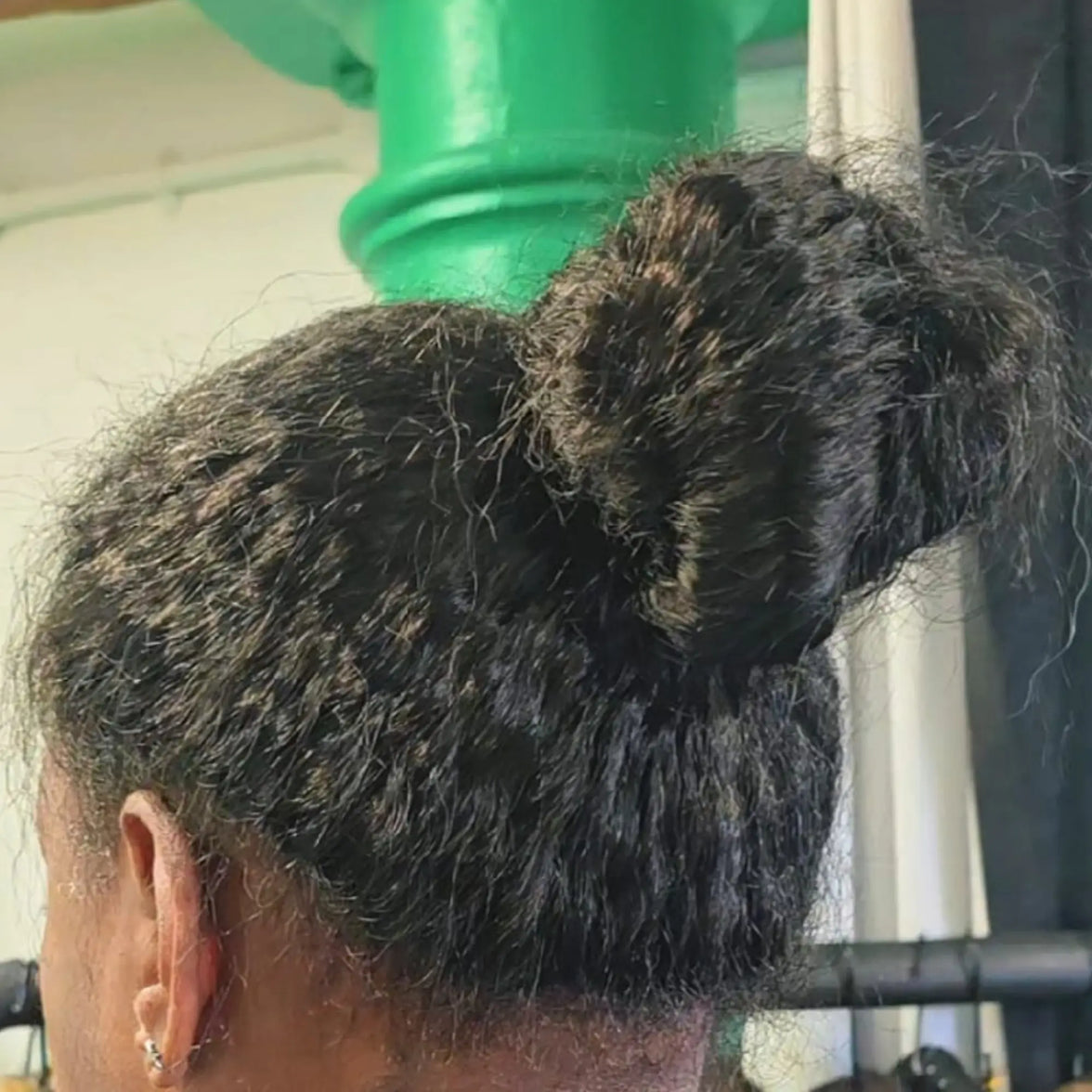 Midnight Natural Premium Fibre, premium black crochet hair