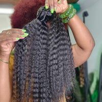 Midnight Natural Premium Fibre, premium black crochet hair