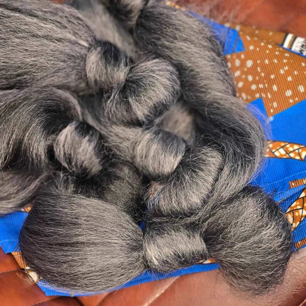 Classic Salt & Pepper, salt and pepper hair for crochet